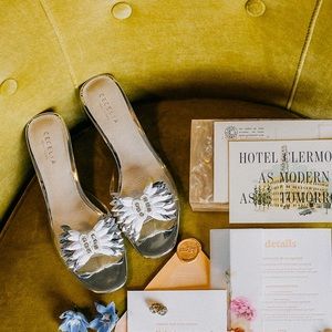 CECELIA NY Park Ave Heels in Silver